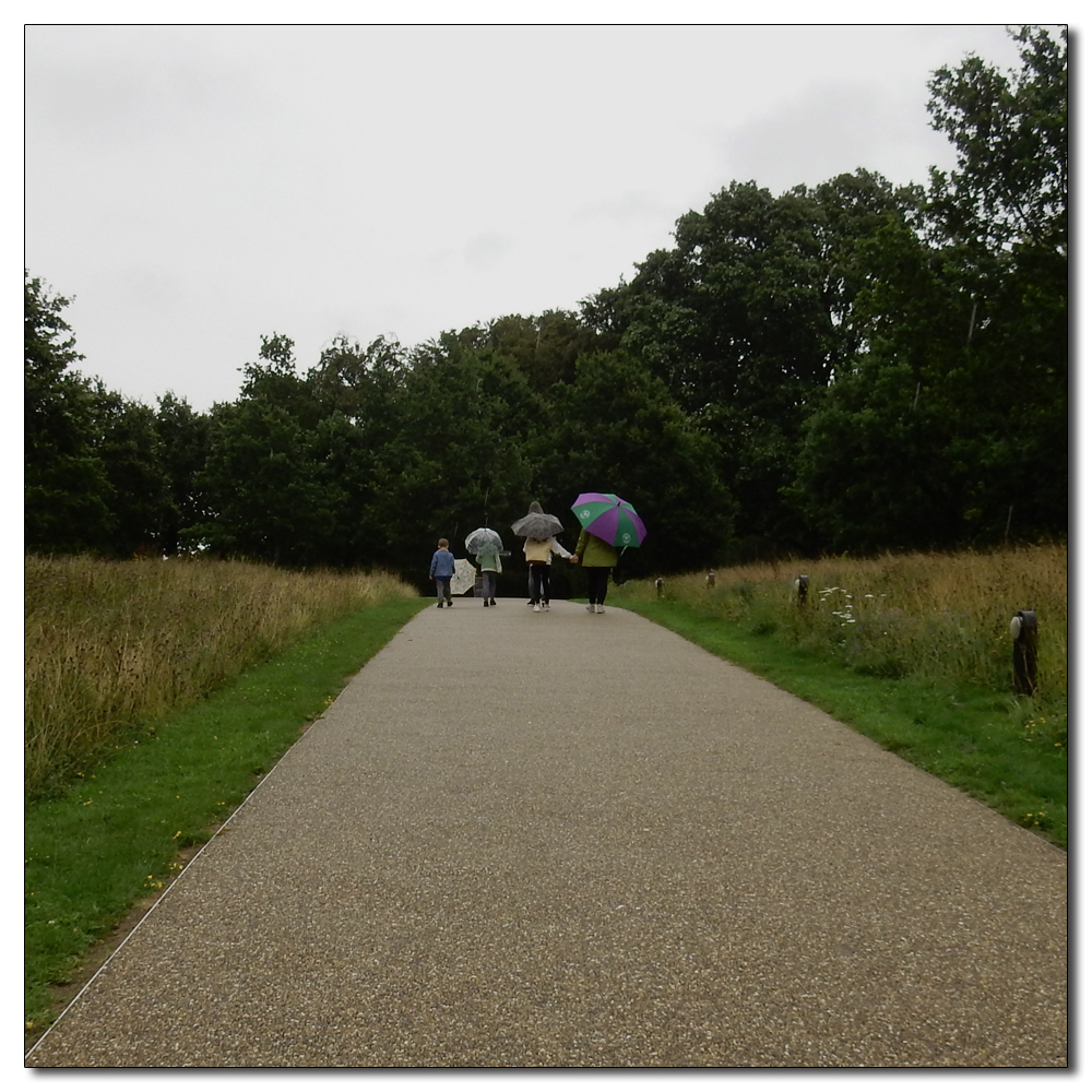 Wakehurst in the rain, 