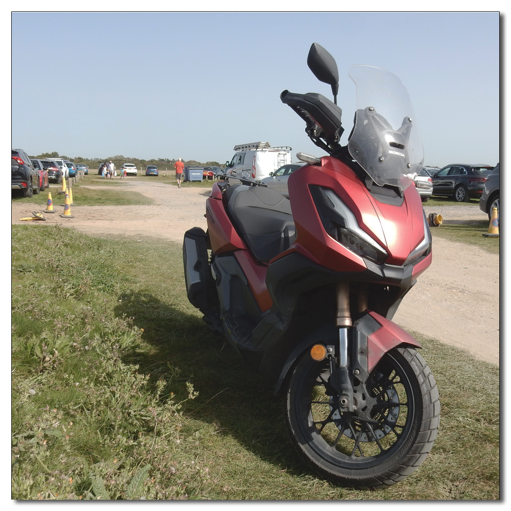 West Wittering Beach, Motorbike are free at the beach :-)