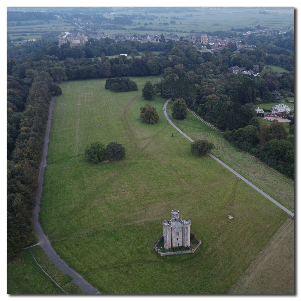 Hiorne Tower Arundel (drone), 