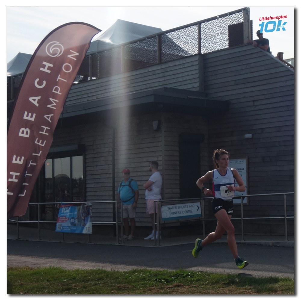 Littlehampton 10k, Leading lady - Cassie Thorp (35:11:00)