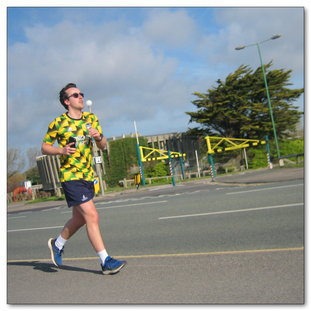 Littlehampton Parkrun<br>No 135, Yellow and green