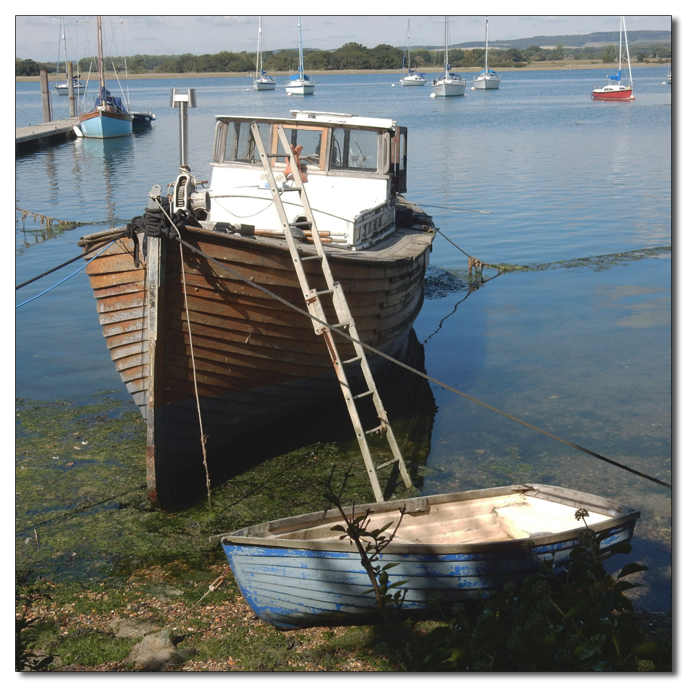 The boats of Dell Quay, 