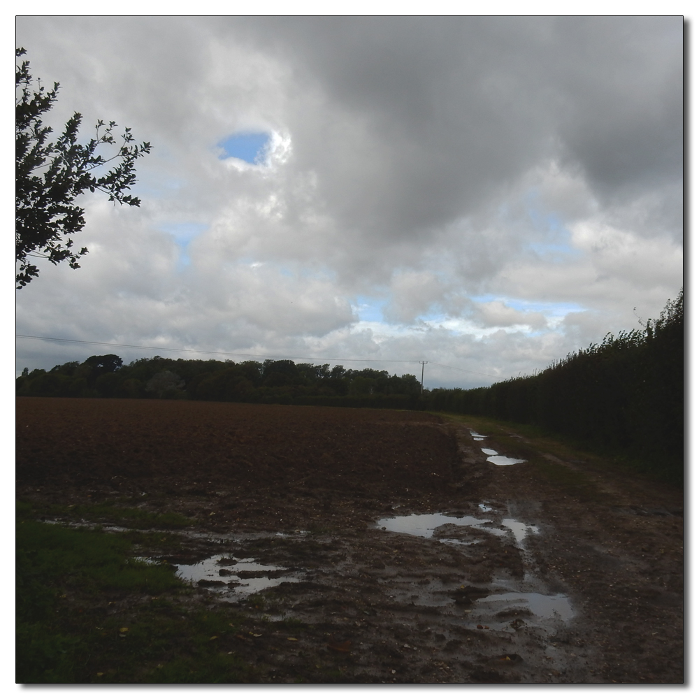 Windfall, Threatening storm clouds