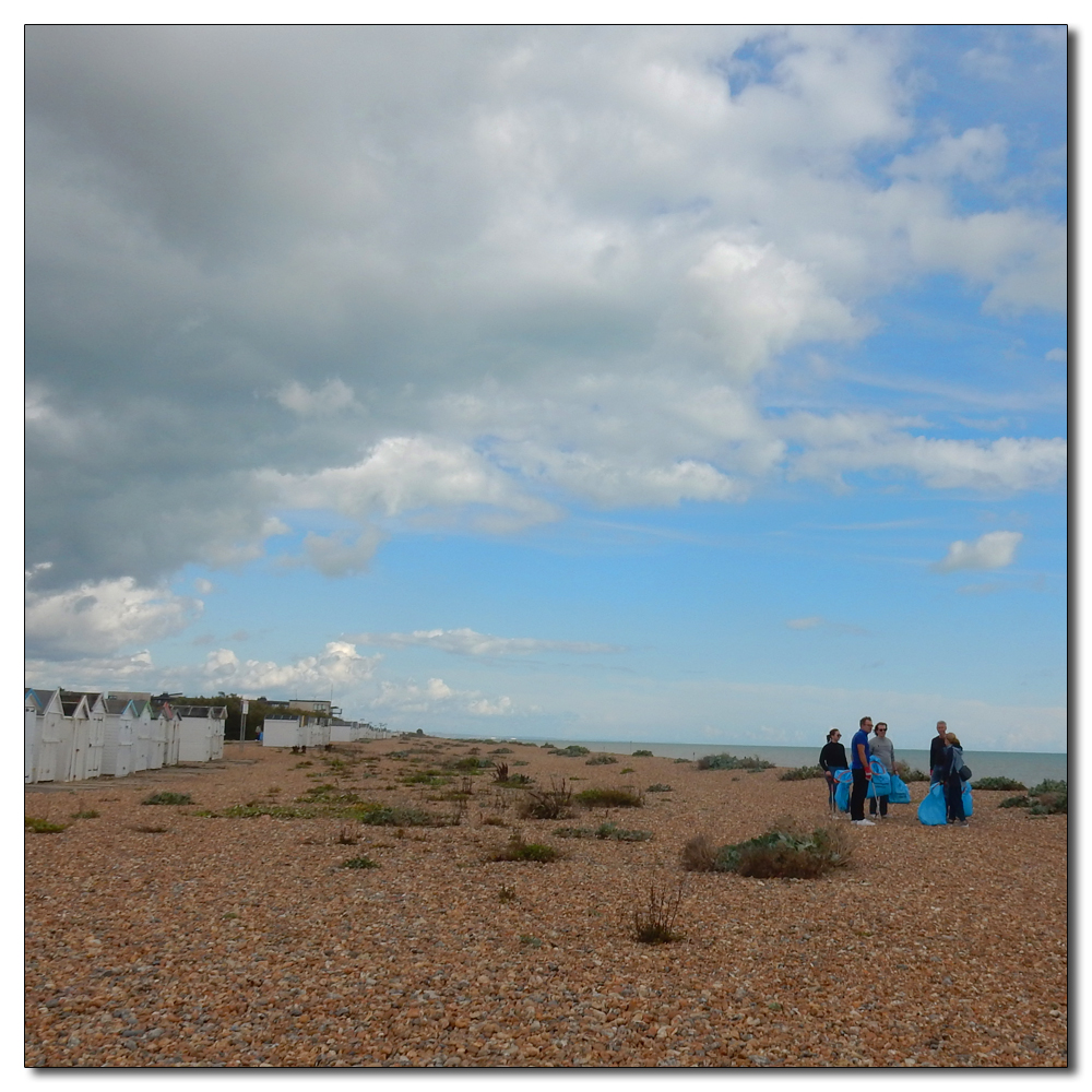 Litter on Goring Beach, 