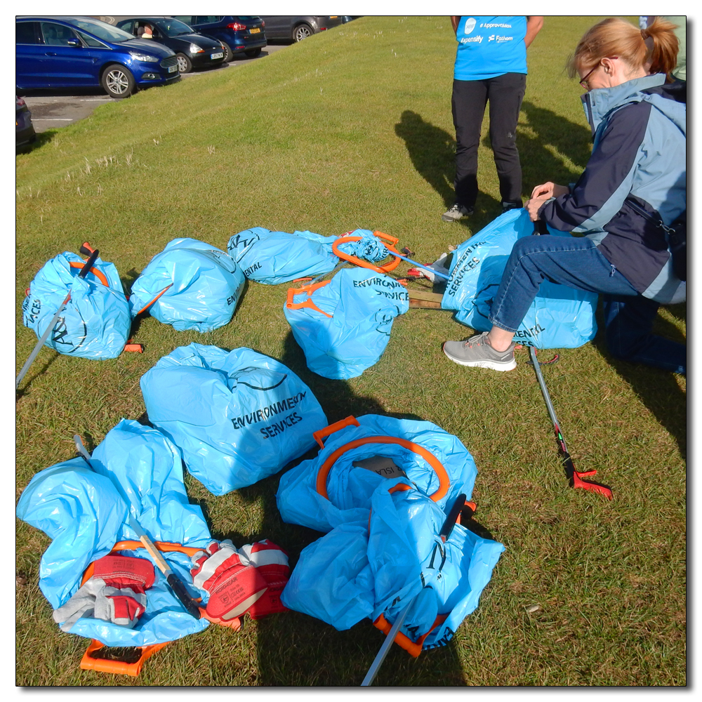 Litter on Goring Beach, What a load of rubbish