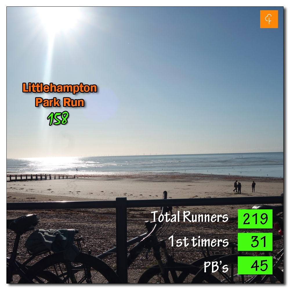 Littlehampton Parkrun, 158, 