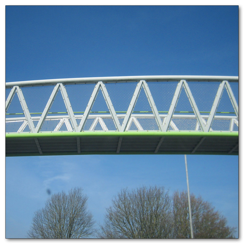 Christchurch, Dorset, Footbridge across A27 Chichester