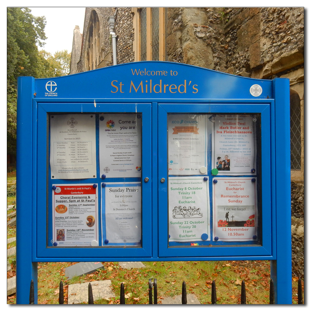 St Mildred's Church, Canterbury, 