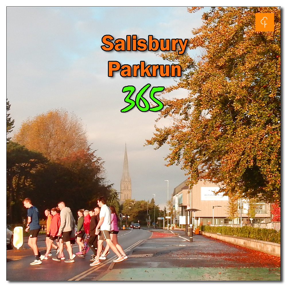 Salisbury Parkrun<br>365, Crossing into Churchill Gardens