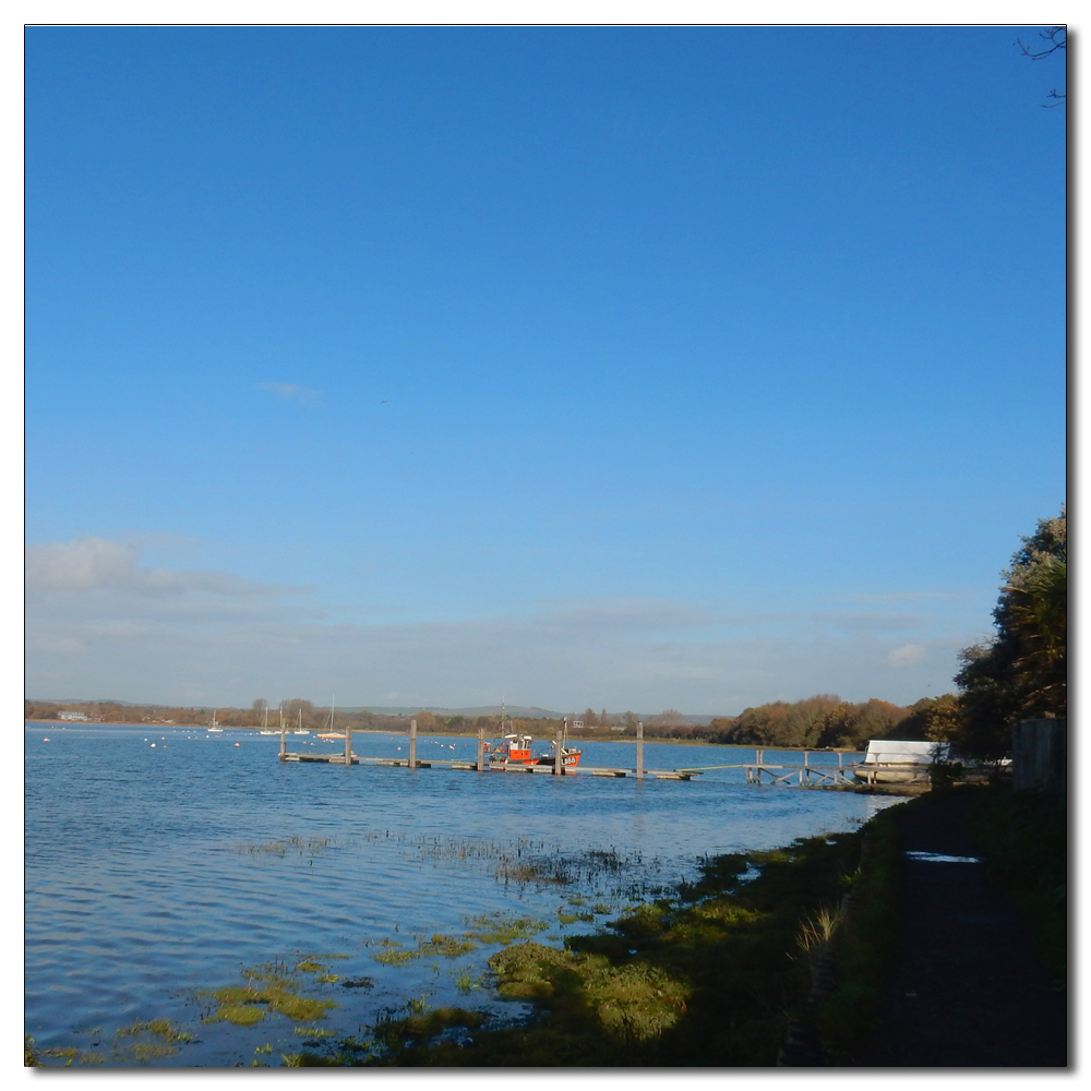 Blue skys and boats, 