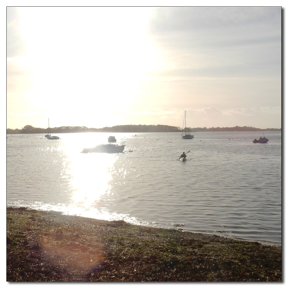 Blue skys and boats, 