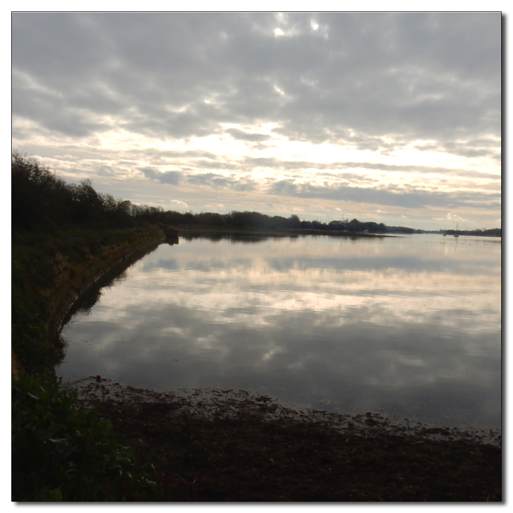 Soft light over Fishbourne Channel, 