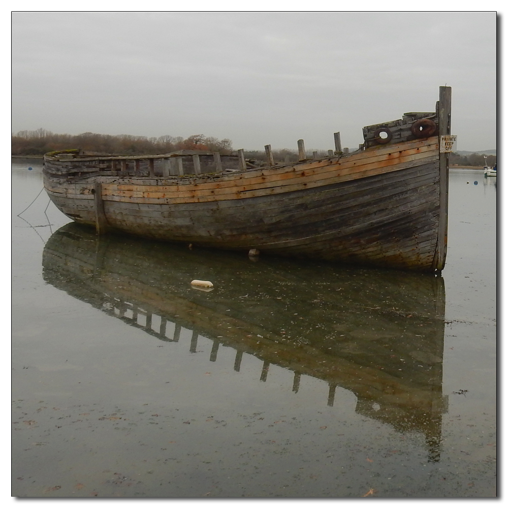 All still on the Fishbourne Channel, 