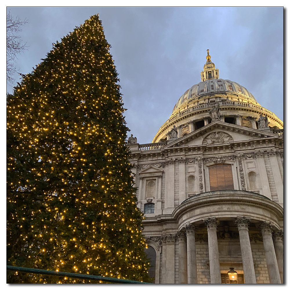 Festive London, St. Paul's Cathedral at Christmas