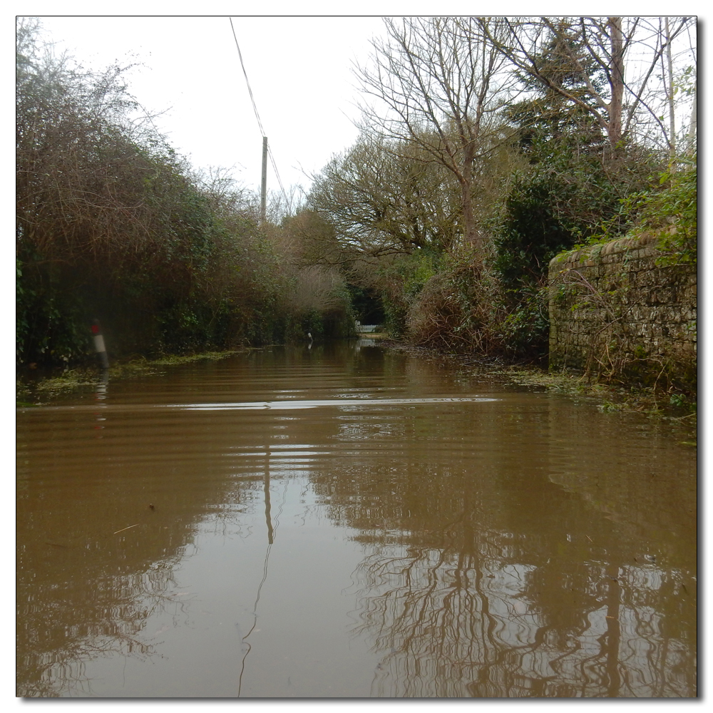 Deep water at Church Lane, Deeper than usual