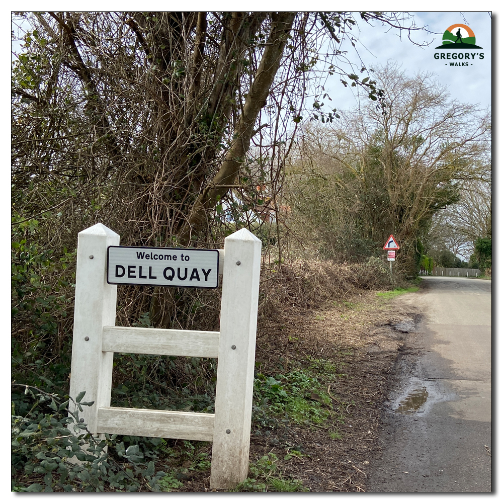 A brighter day at Dell Quay, 