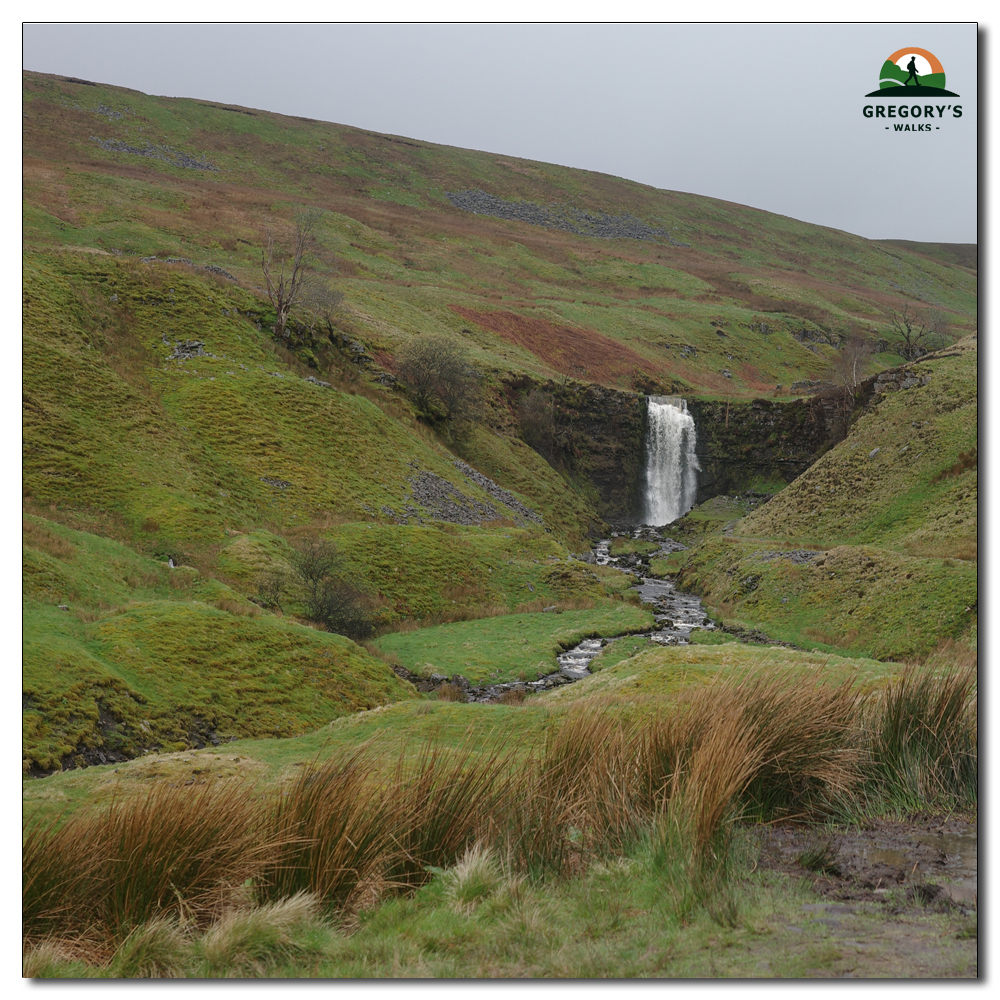 Yorkshire Three Peaks, Force Gill waterfall