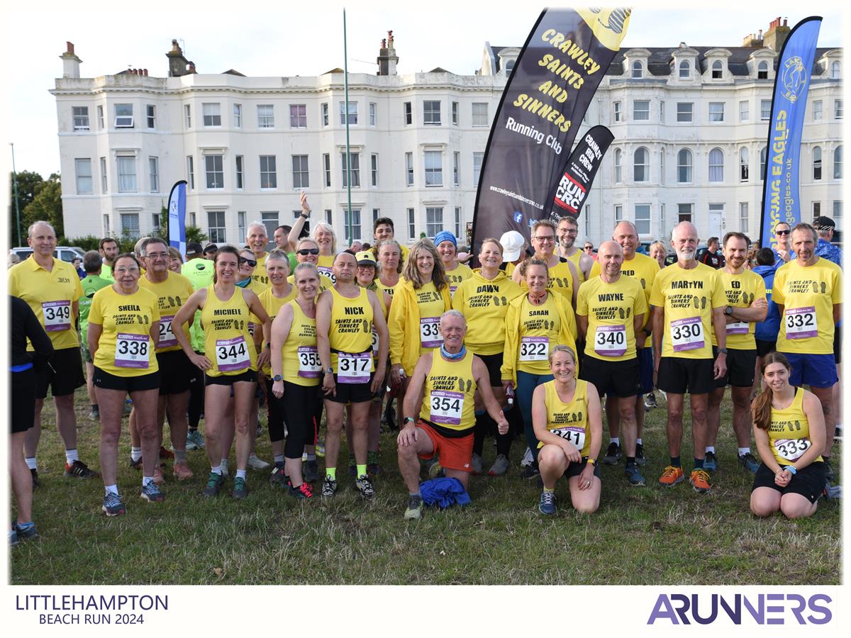 Littlehampton Beach Run 1, Saints and Sinners