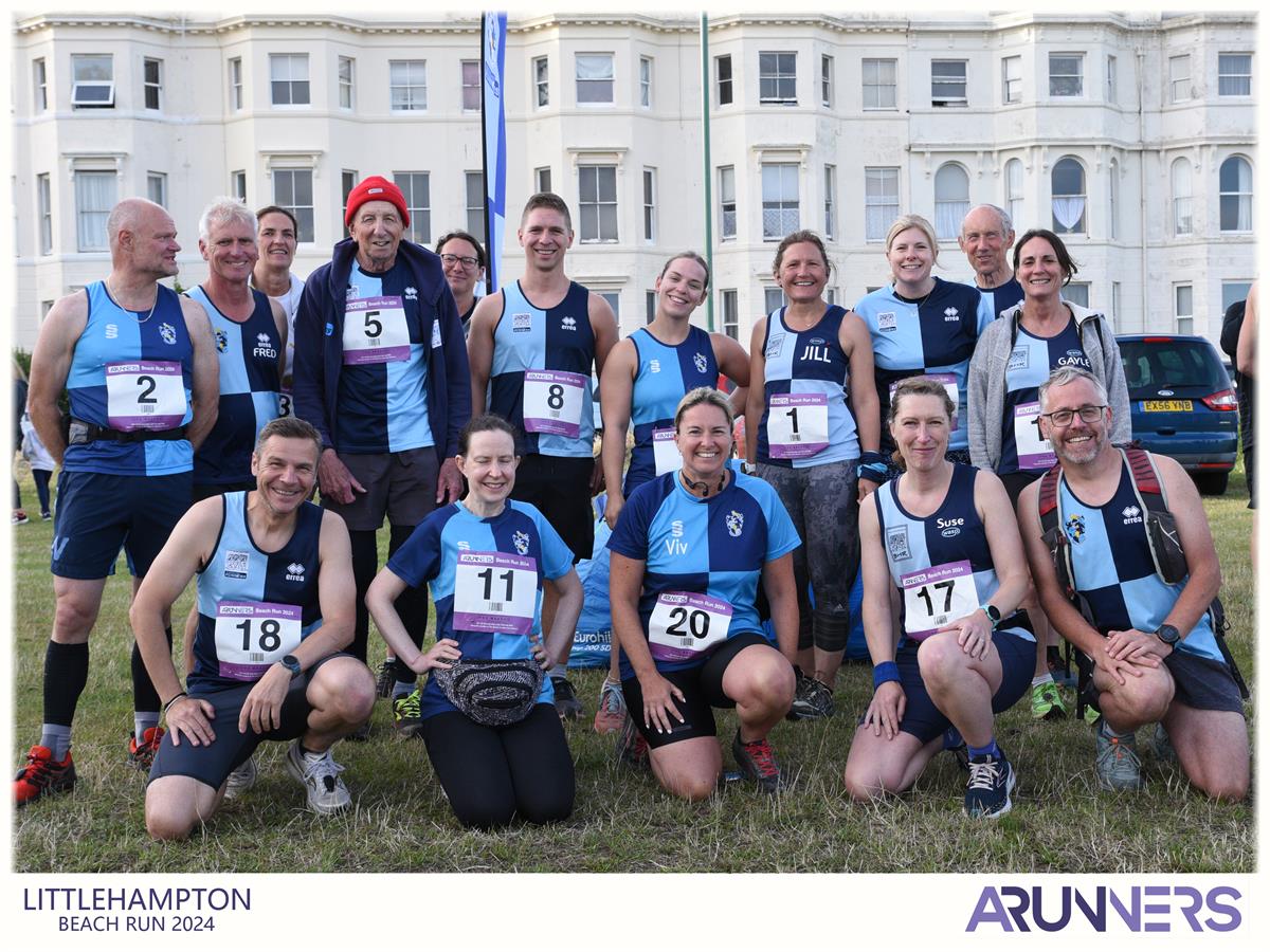 Littlehampton Beach Run 1, Burgess Hill Runners