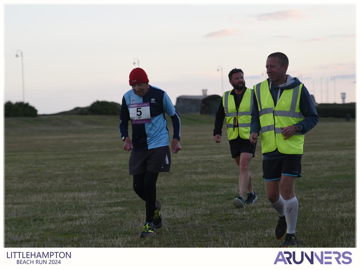 Littlehampton Beach Run 1, They all made it home.