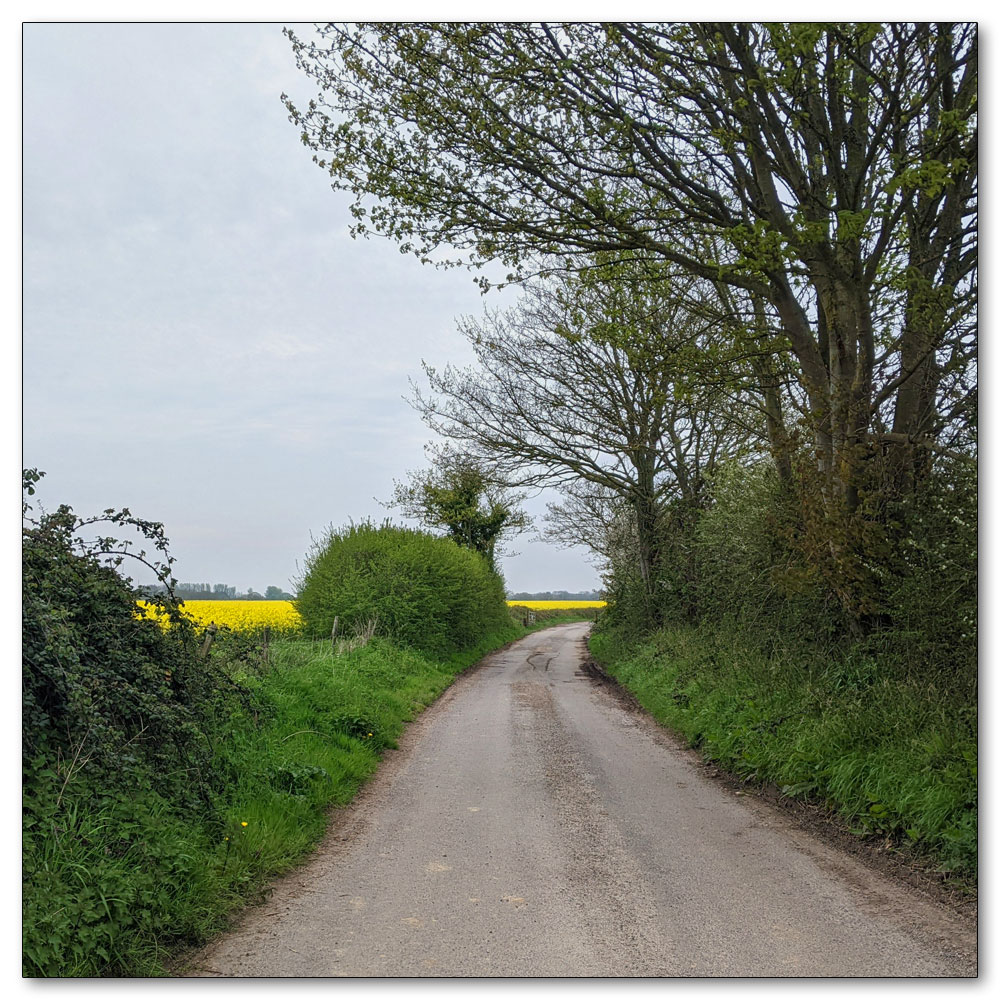 Around Apuldram Airfield, Park the bike and start the walk