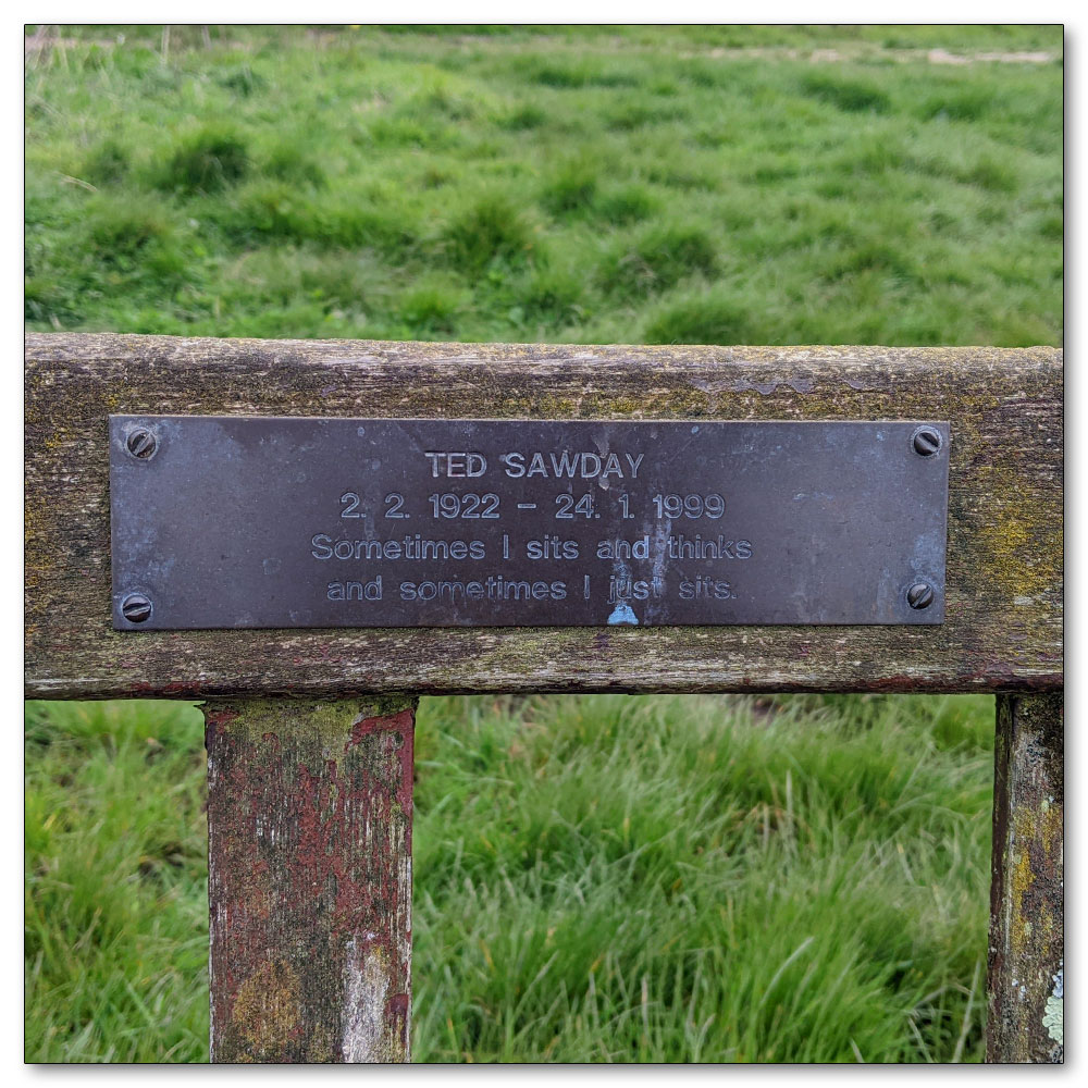 Around Apuldram Airfield, Ted Sawday, Sometimes I just sits.