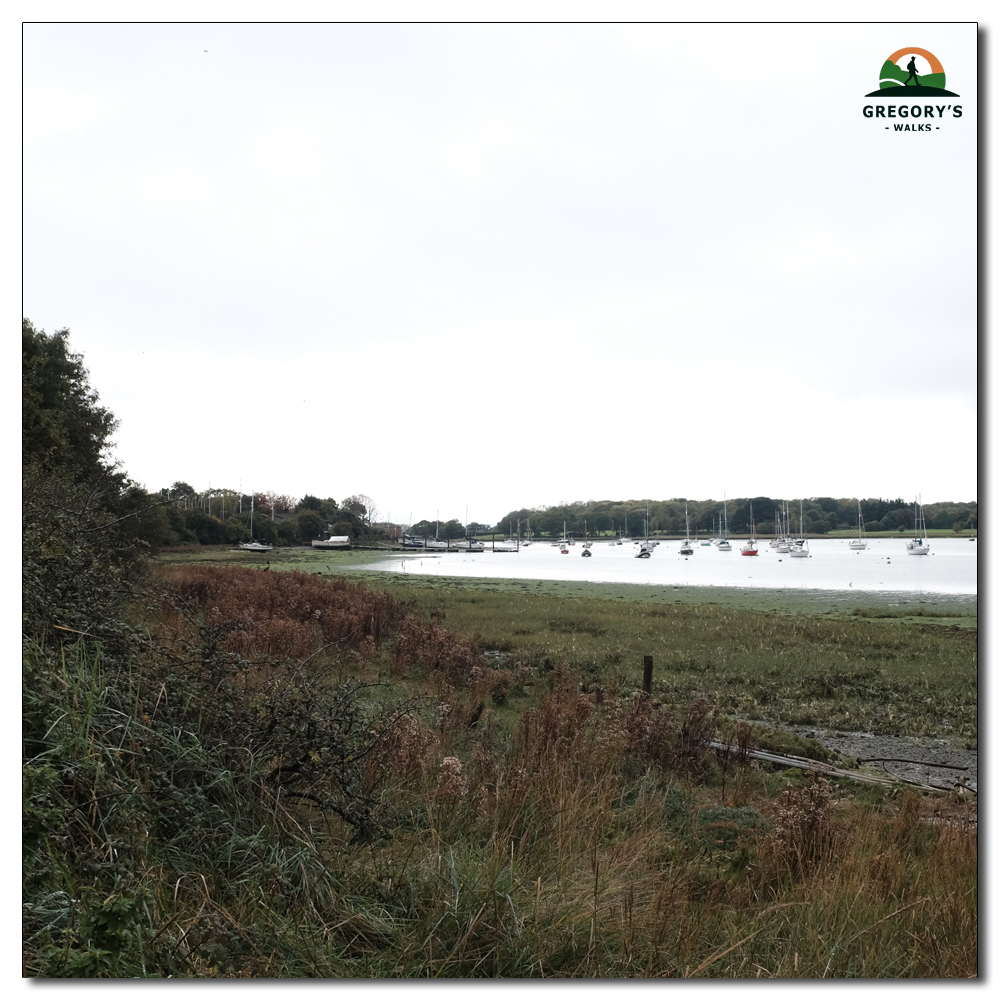 Walk to Fishbourne Channel, 