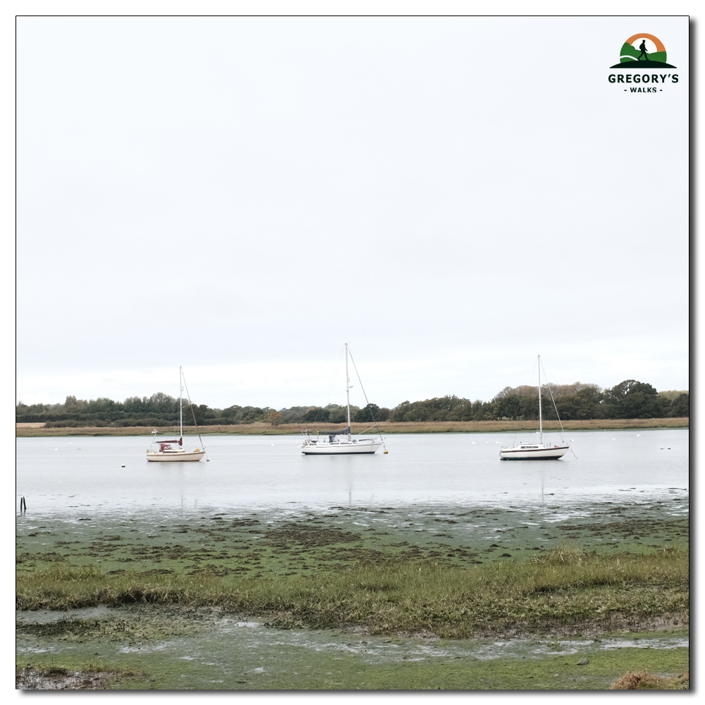 Walk to Fishbourne Channel, 