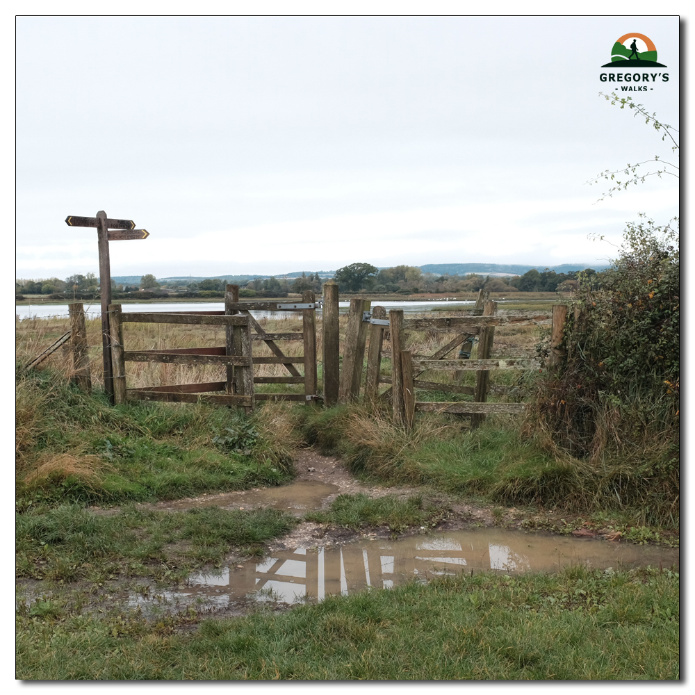 Walk to Fishbourne Channel, 