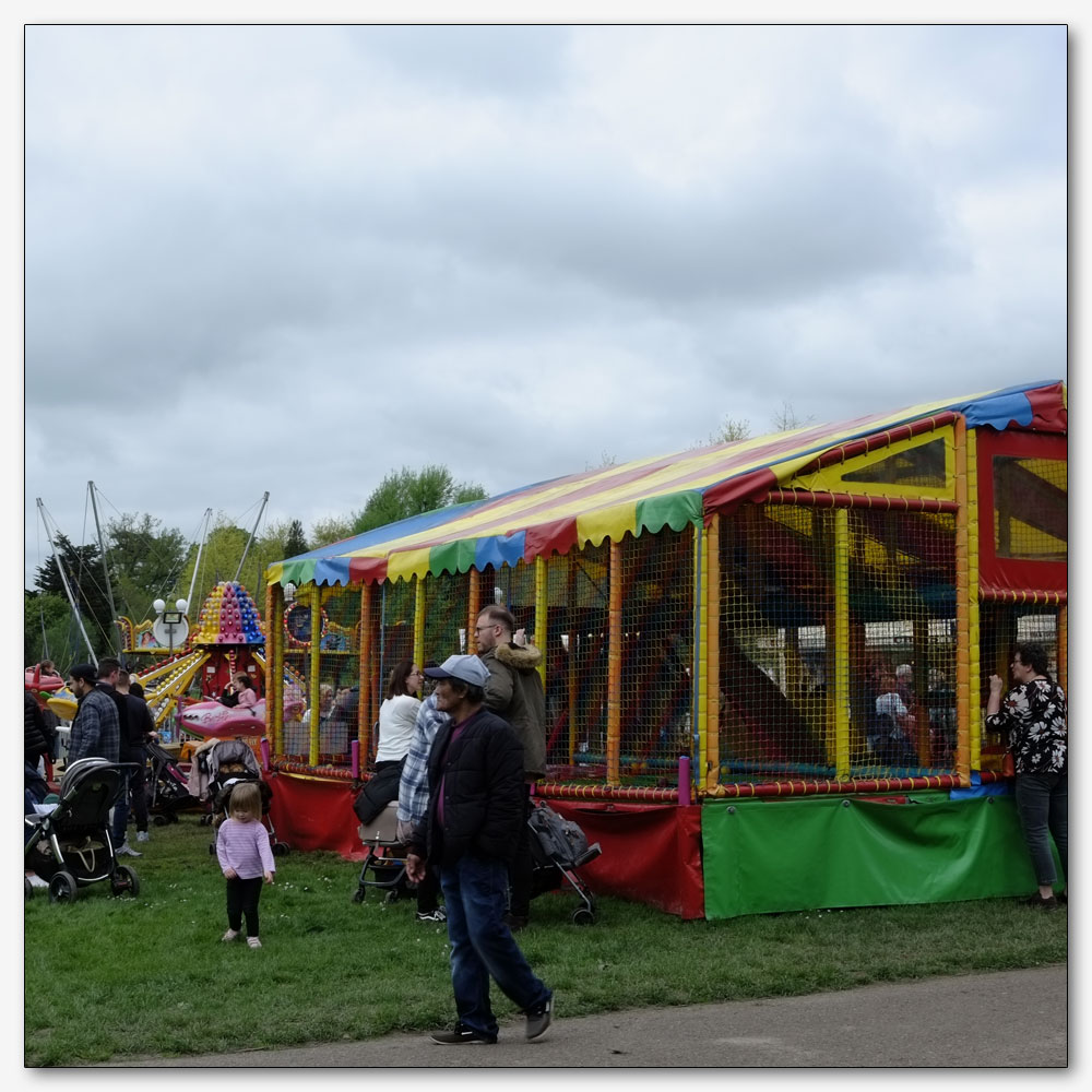 The King's Coronation, Horsham, Benson's Funfair, Horsham Park