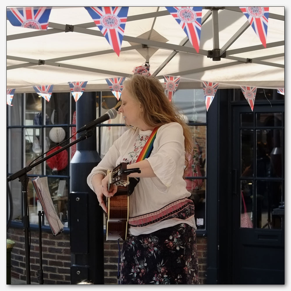 The King's Coronation, Horsham, Folk music by Alison Williams-Bailey