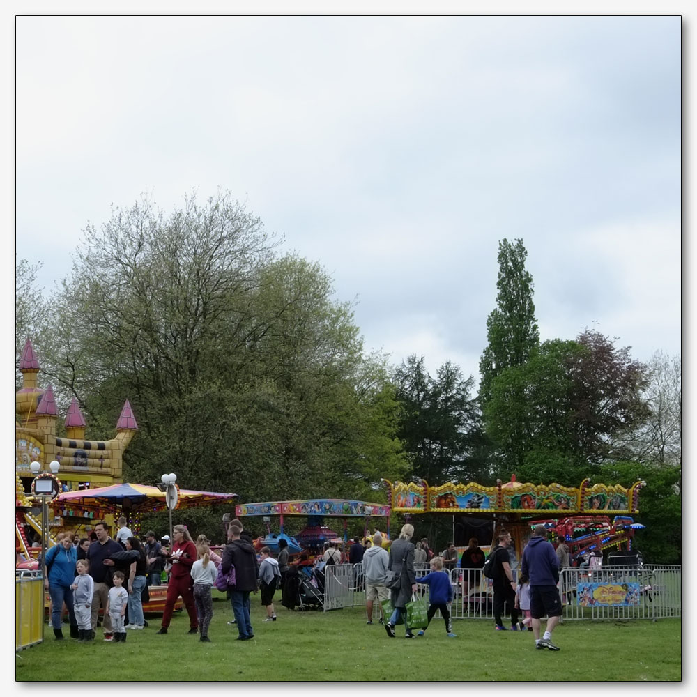 The King's Coronation, Horsham, Benson's Funfair, Horsham Park