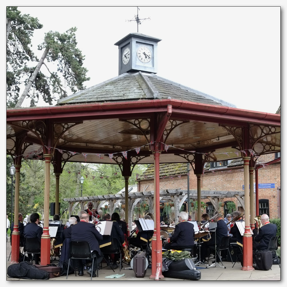 The King's Coronation, Horsham, Horsham Park Podium