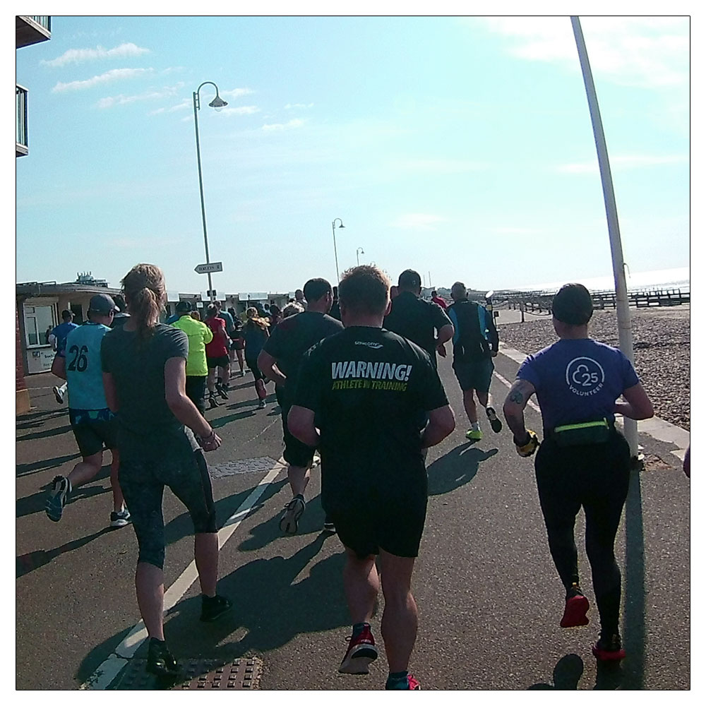 Littlehampton Parkrun<br>No 139, Into the sun