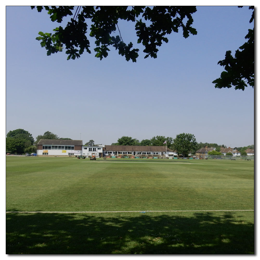 Walk up Denne Hill, Horsham, Horsham Sports Club