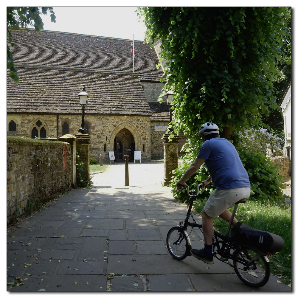 Walk up Denne Hill, Horsham, 