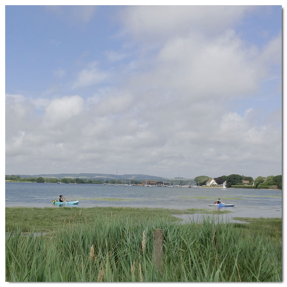 Jog along the Fishbourne Channel, 