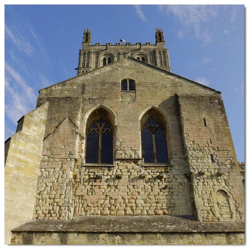 Morning walk in Tewkesbury, 