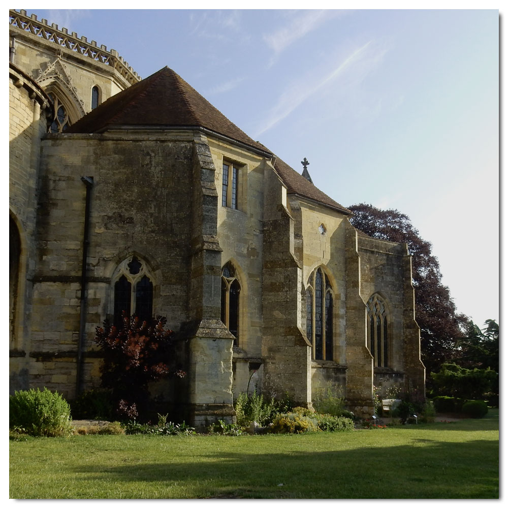 Morning walk in Tewkesbury, 